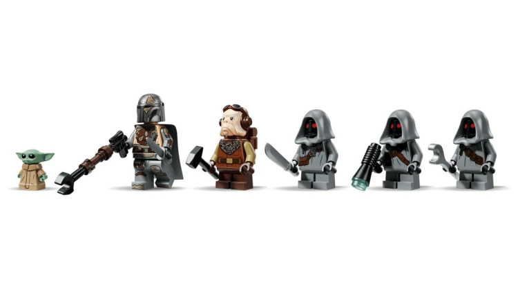 LEGO Star Wars 75453 - Piaskoczołg wędrownych Jawów i bagnorożec