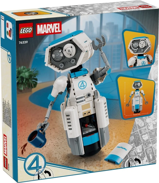 LEGO Marvel Super Heroes 76339 - Fantastyczna Czwórka H.E.R.B.I.E.