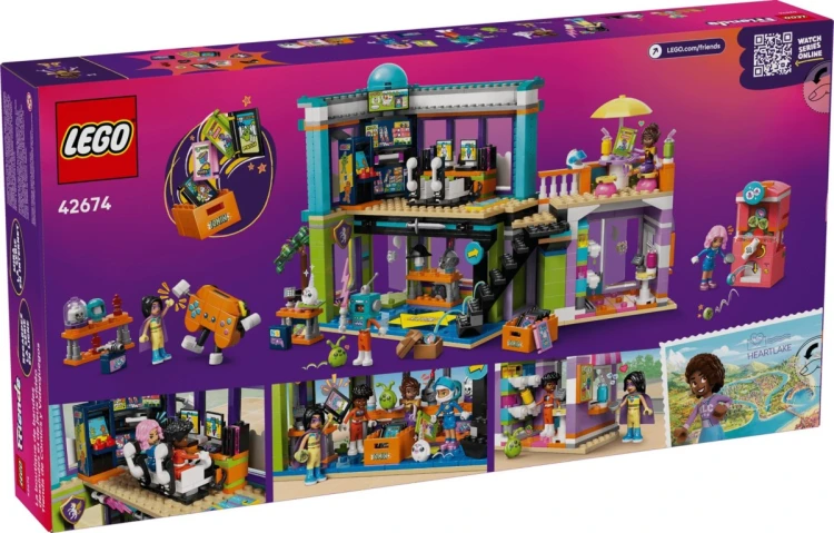 LEGO Friends 42674 - Sklep z grami i komiksami