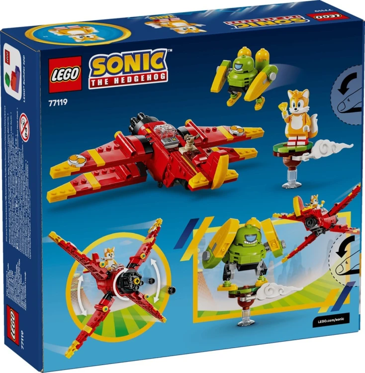 LEGO Sonic the Hedgehog 77119 - Tails i Tornado-1