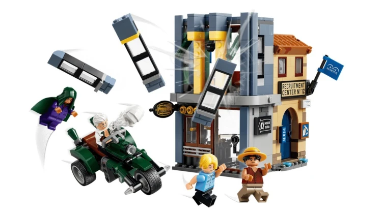 LEGO One Piece 75642 - Starcie z kapitanem Smokerem