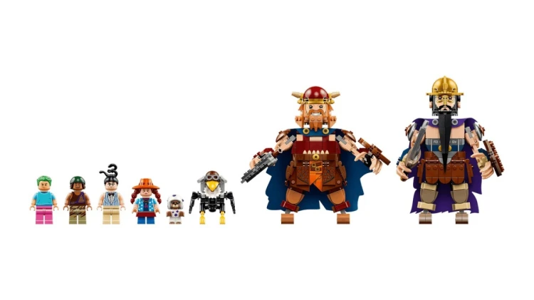 LEGO One Piece 75644 - Dorry kontra Brogy: Giganci z Little Garden