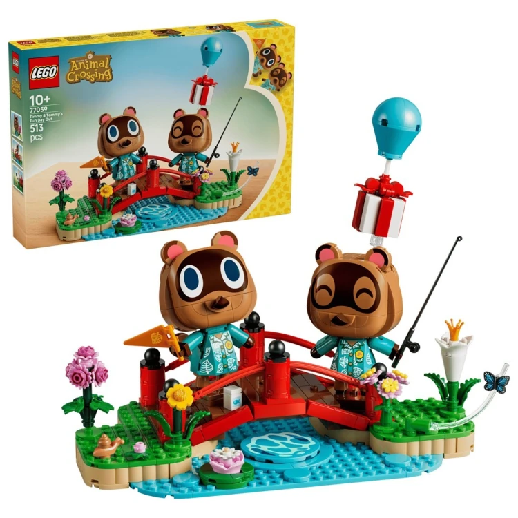 LEGO Animal Crossing 77059 - Timmy i Tommy na spacerze