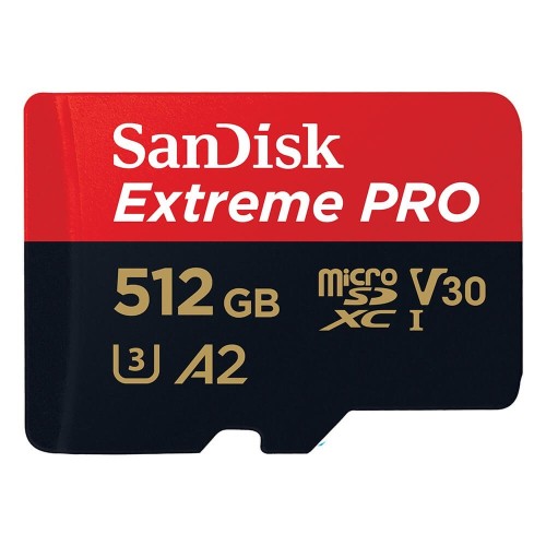 SANDISK EXTREME PRO microSDXC 512GB 200/140 MB/s A2