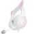 Zestaw słuchawkowy Razer Kraken Kitty V2 przewodowe nauszne z mikrofonem i redukcją szumów biały