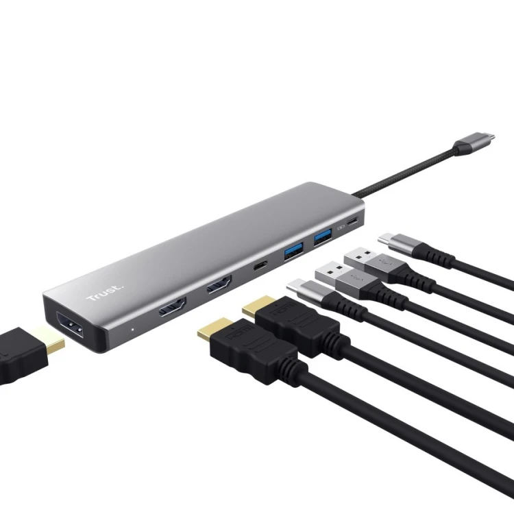 Adapter wieloportowy TRUST Dalyx 7 w 1