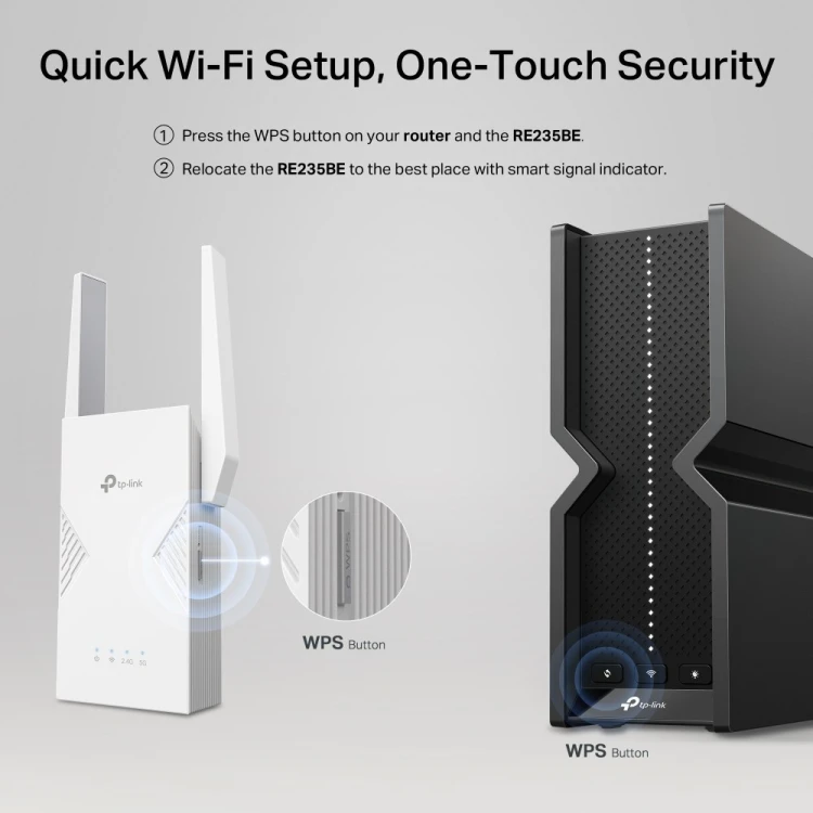 Wzmacniacz sygnału Wi-Fi 7 TP-LINK RE235BE BE3600