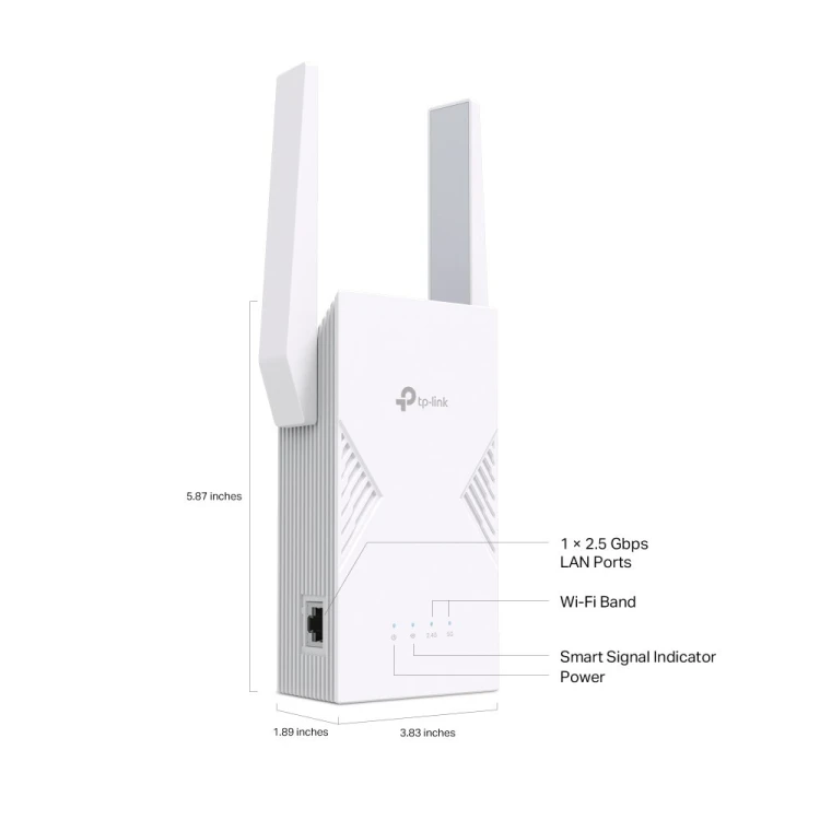 Wzmacniacz sygnału Wi-Fi 7 TP-LINK RE235BE BE3600
