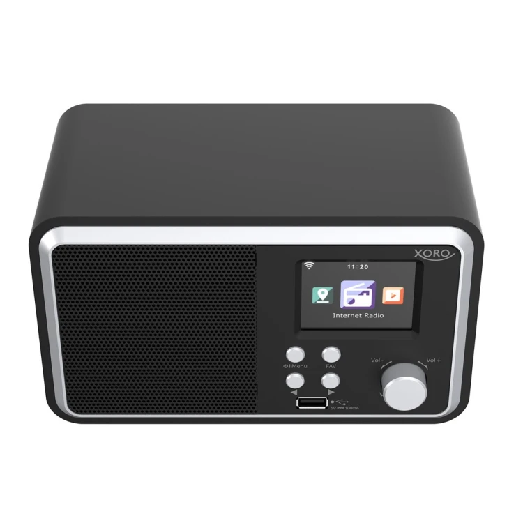 Xoro XOR400909 radio Internet Cyfrowy Czarny