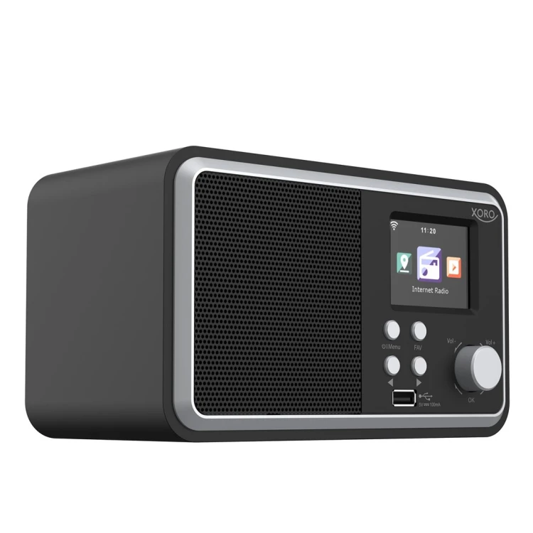 Xoro XOR400909 radio Internet Cyfrowy Czarny