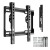 MACLEAN UCHWYT WIESZAK DO TV 13-43'' UCHWYT / WIESZAK DO TV MACLEAN, MAX VESA 200X200, 13-43", DO 45KG, CZARNY, REG. POCHYŁU