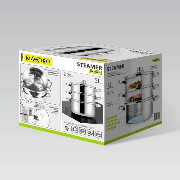 Garnek do gotowania 24cm 5,0L MR-2900-24 MAESTRO