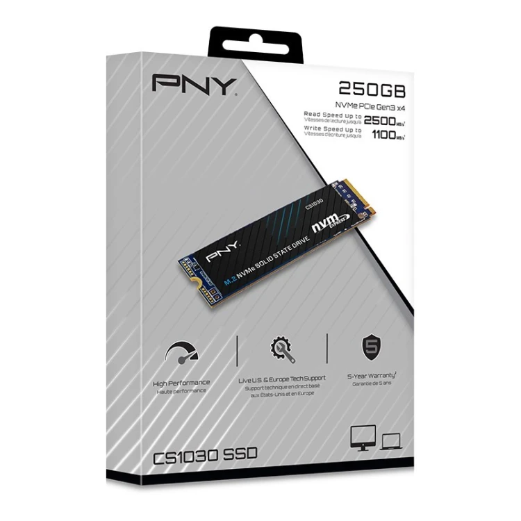 Dysk SSD PNY CS1030 NVMe PCIe 256GB