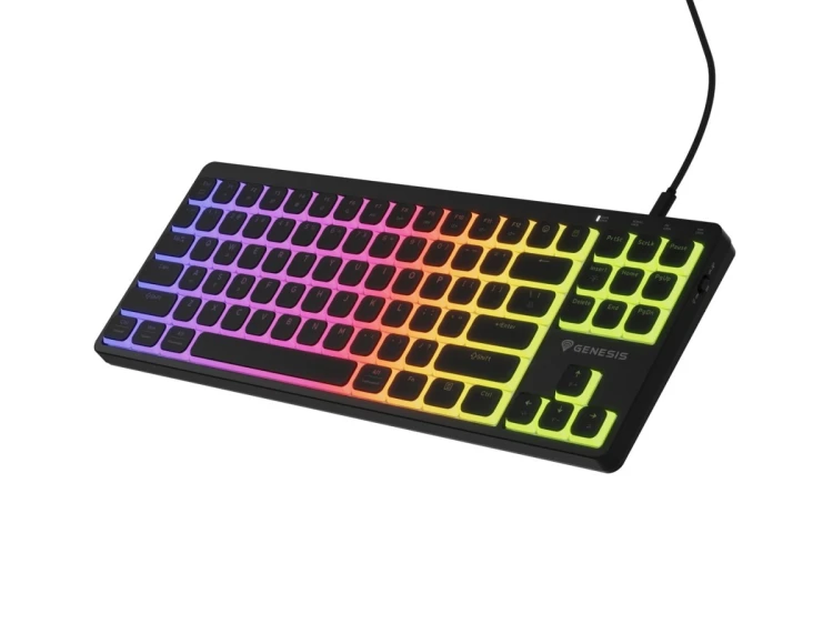 GENESIS Thor 430 TKL klawiatura Gaming USB QWERTY US English Czarny