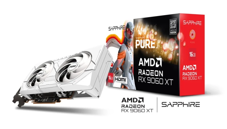 Karta graf. SAPPHIRE PURE RX 9060 XT GAMING OC 16GB