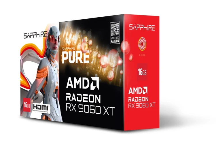 Karta graf. SAPPHIRE PURE RX 9060 XT GAMING OC 16GB