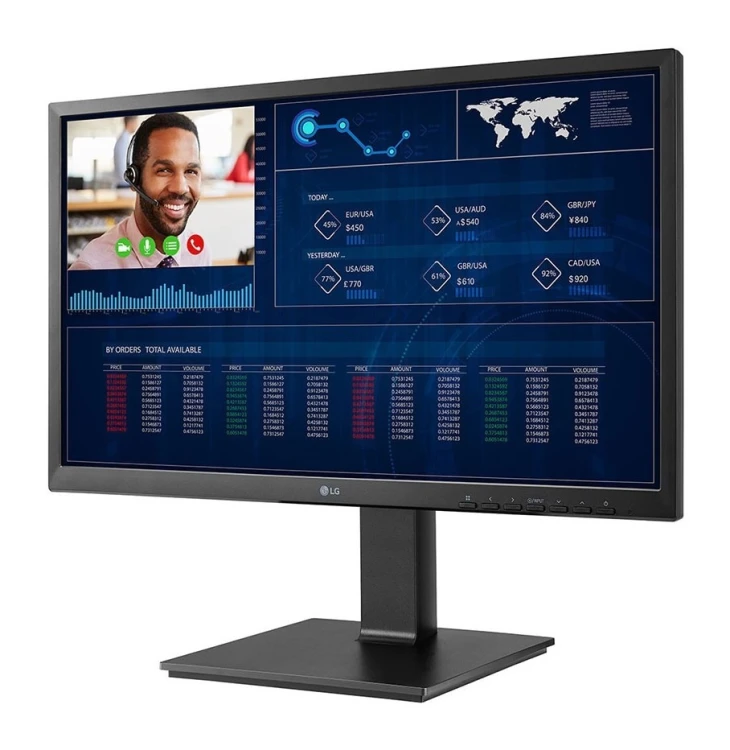 LG 24CQ651I-6P komputer wielofunkcyjny All-in-One Intel® Celeron® J4105 61 cm (24") 1920 x 1080 px All-in-One thin client 4 GB DDR4-SDRAM 16 GB HDD Wi