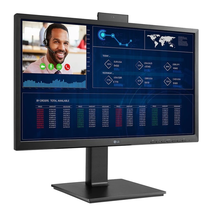 LG 24CQ651I-6P komputer wielofunkcyjny All-in-One Intel® Celeron® J4105 61 cm (24") 1920 x 1080 px All-in-One thin client 4 GB DDR4-SDRAM 16 GB HDD Wi