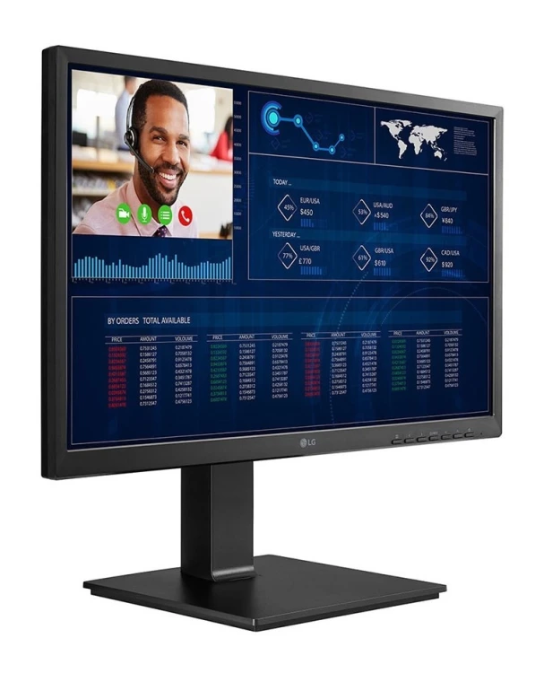 LG 24CQ651I-6P komputer wielofunkcyjny All-in-One Intel® Celeron® J4105 61 cm (24") 1920 x 1080 px All-in-One thin client 4 GB DDR4-SDRAM 16 GB HDD Wi