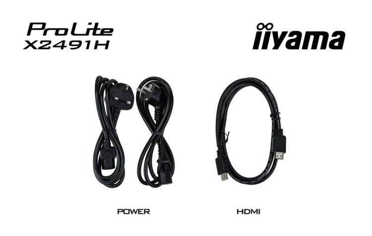 MONITOR IIYAMA LED 23,8" X2491H-B1 120Hz