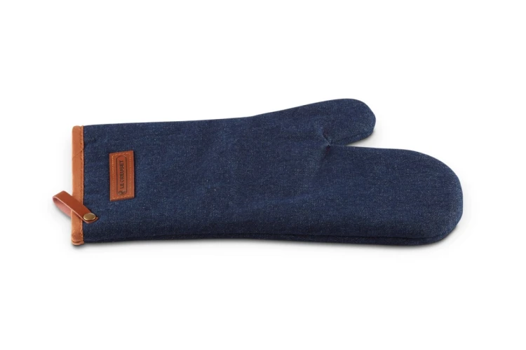 Le Creuset Textile Ovenglove dżinsowa ciemnoniebieska (45100327760800)