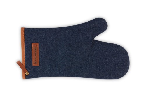 Le Creuset Textile Ovenglove dżinsowa ciemnoniebieska (45100327760800)