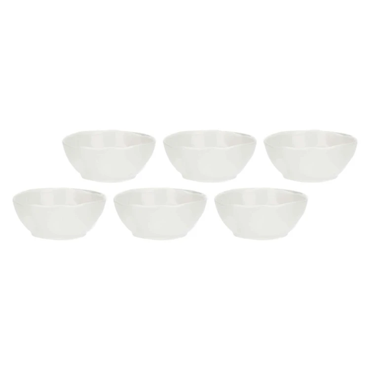 LA PORCELLANA BIANCA LUNIA Zestaw 6 misek 12 cm