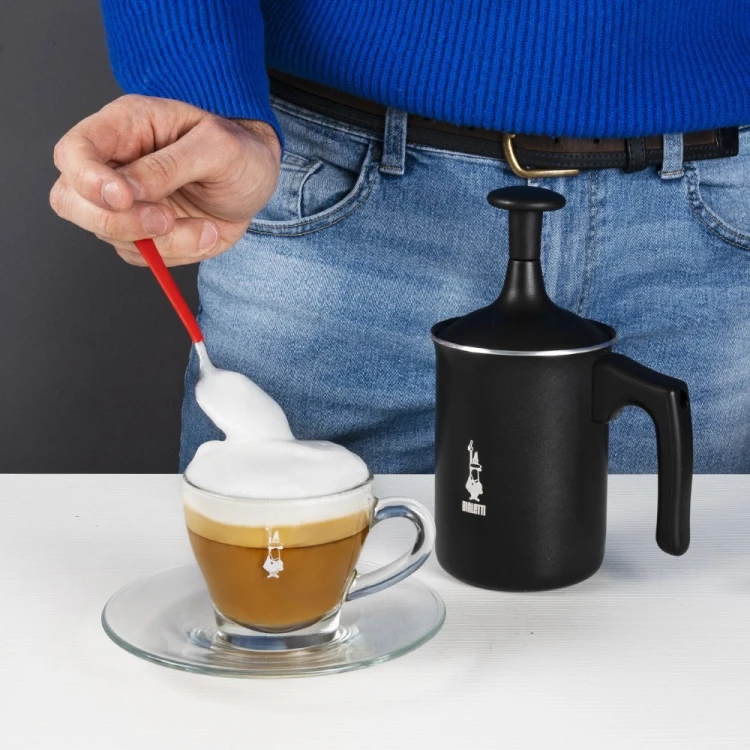 Bialetti 00AGR394 spieniacz do mleka Ręczny spieniacz do mleka Czarny