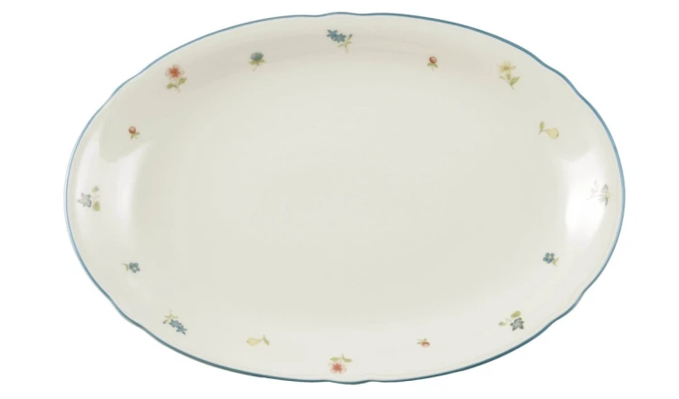 SELTMANN MARIE-LUISE STREUBLUME Owalny półmisek 31 x 21 cm