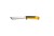 Fiskars 1062830 nożyk Czarny, Żółty Stałe ostrze noża