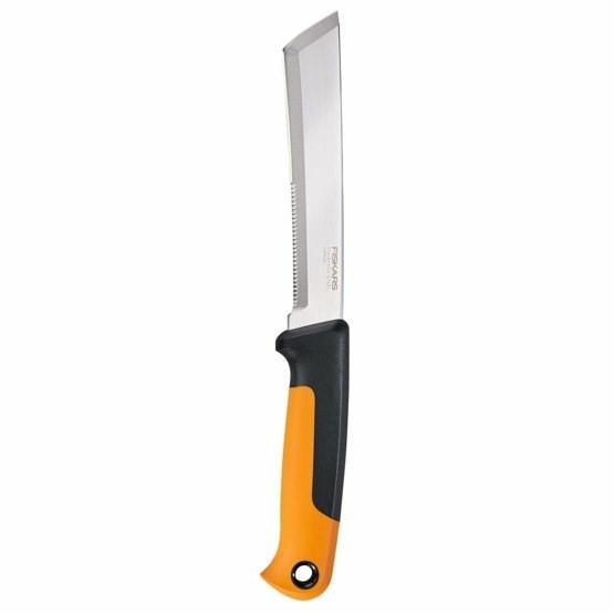 Fiskars 1062830 nożyk Czarny, Żółty Stałe ostrze noża