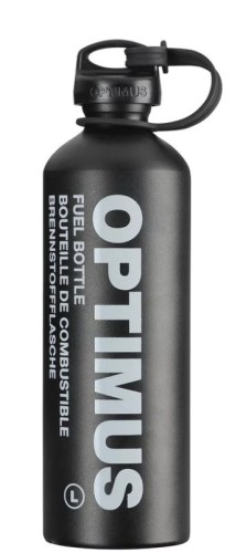 Optimus 8021022 akcesorium do pieca kempingowego 1 l 251 g Aluminium Czarny Butelka paliwa