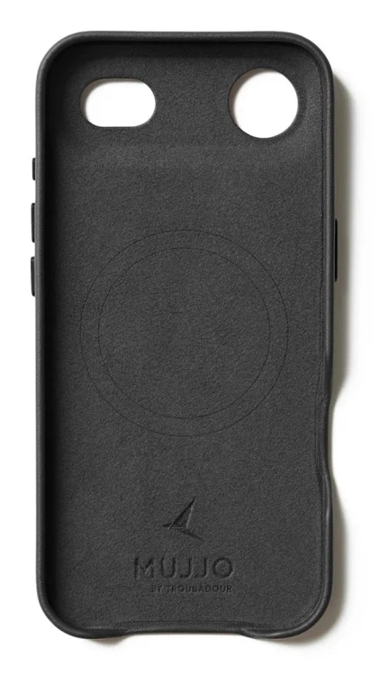 Mujjo MUJJO-CL-065-BK pokrowiec na telefon komórkowy 16,5 cm (6.5") Czarny