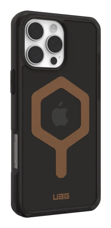 UAG Plyo Magsafe - obudowa ochronna do iPhone 16 Pro Max kompatybilna z MagSafe (black/bronze)
