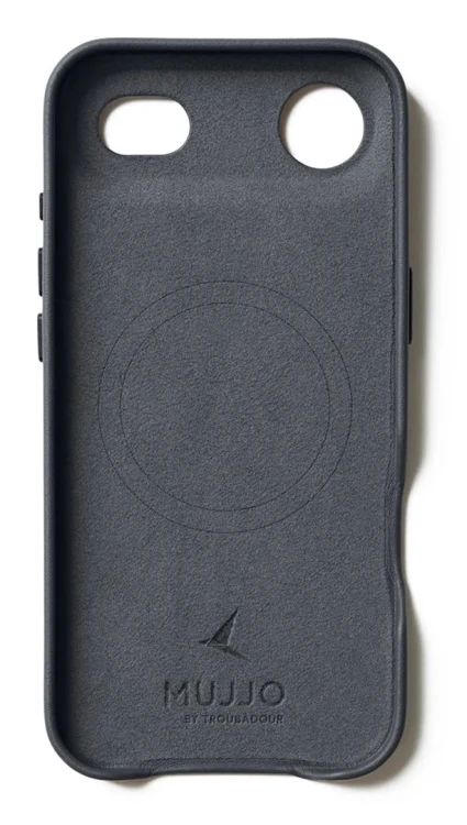 Mujjo MUJJO-CL-065-BS pokrowiec na telefon komórkowy 16,5 cm (6.5") Bazalt