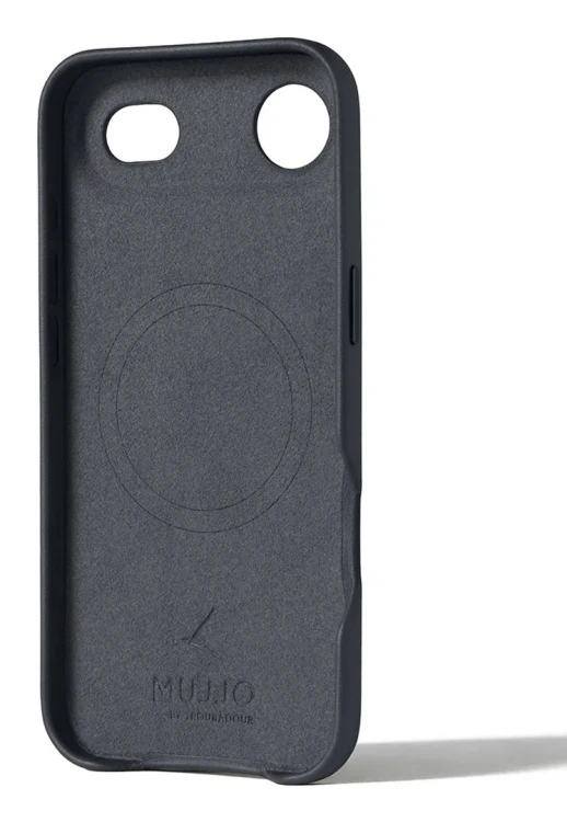Mujjo MUJJO-CL-065-BS pokrowiec na telefon komórkowy 16,5 cm (6.5") Bazalt