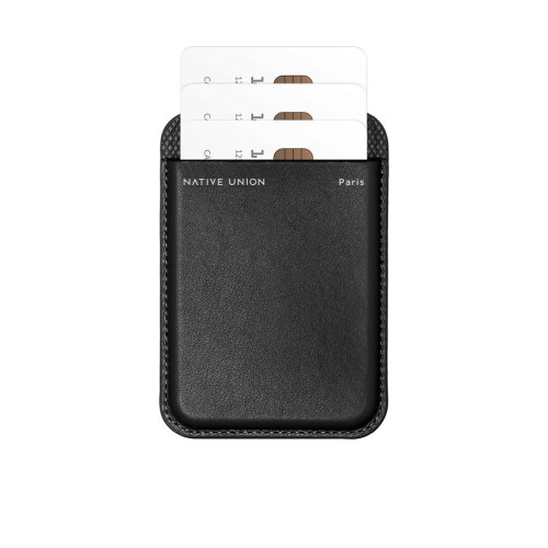 Native Union Wallet - skórzany portfel kompatybilny z MagSafe (black)