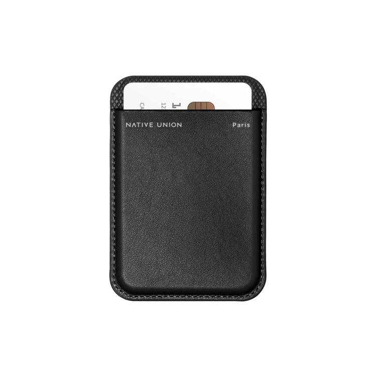 Native Union Wallet - skórzany portfel kompatybilny z MagSafe (black)