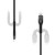 Kabel Urban Armor Gear Kevlar - 1,5 m - Błyskawica - USB C - Męski - Męski - Szary