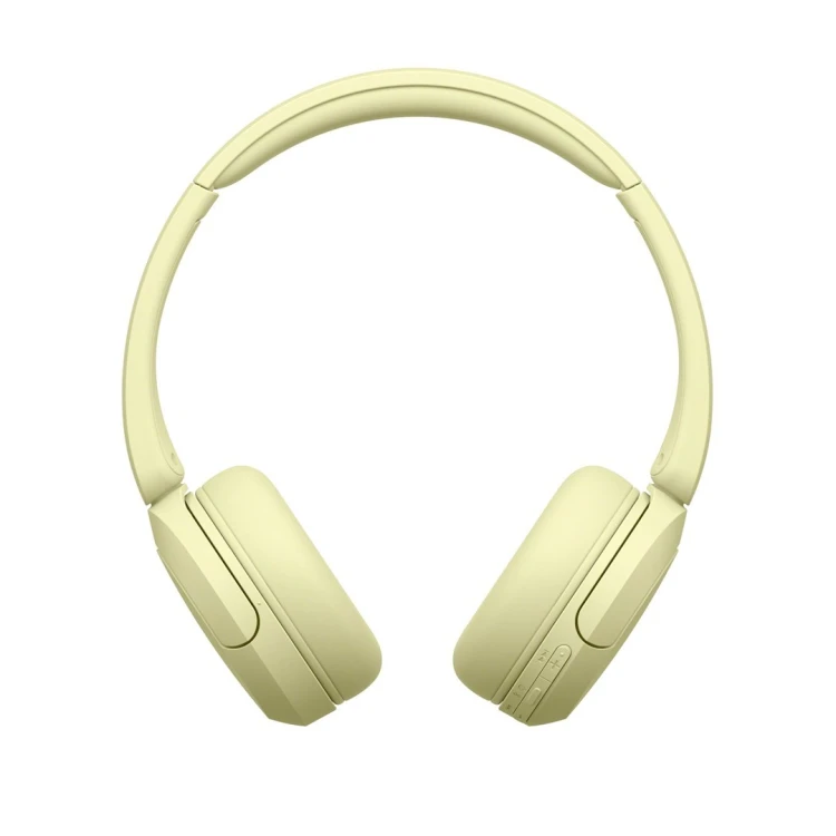 Słuchawki bezprzewodowe Sony WH-CH520 koloru żółtego