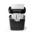 Niszczarka do papieru Nedis 10l DIN P-2 190W Czarna