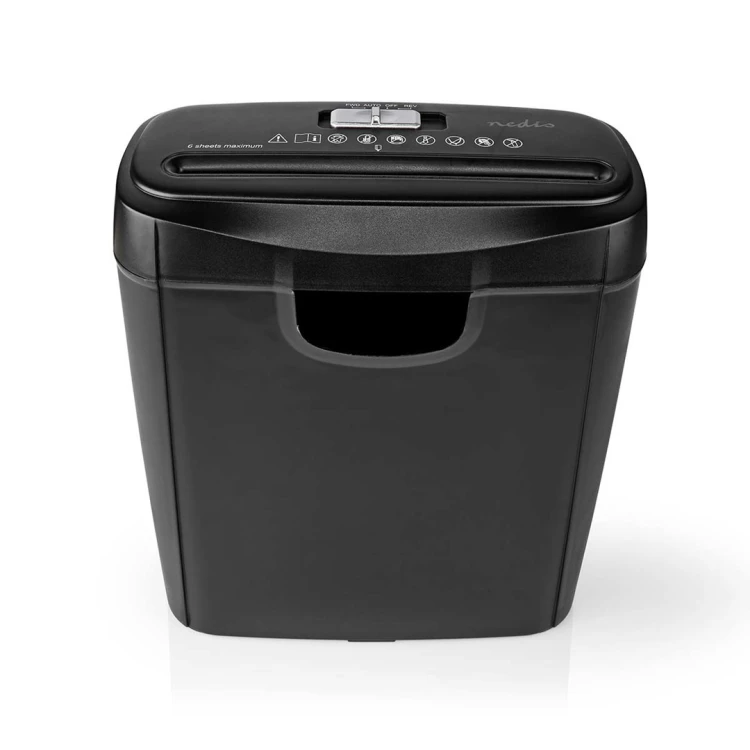 Niszczarka do papieru Nedis 10l DIN P-2 190W Czarna