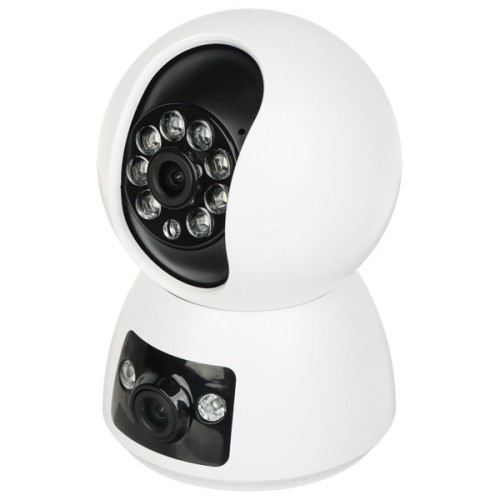 Podwójna kamera IP obrotowa wewnętrzna APTI-W21A1-TUYA Tuya Smart Wi-Fi, - 1080p 2 X 3.6 mm