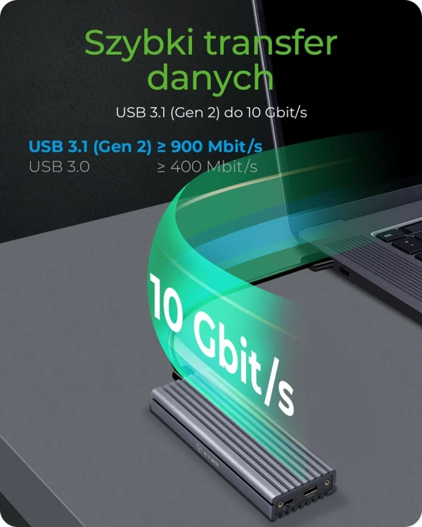 Obudowa SSD ICY BOX IB-1817M-C31 Szary M.2