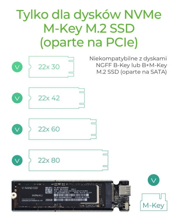 Obudowa SSD ICY BOX IB-1817M-C31 Szary M.2