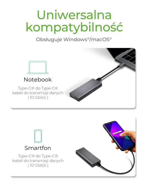 Obudowa SSD ICY BOX IB-1817M-C31 Szary M.2