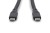 Digitus Kabel silikonowy USB, USB 5 Gb/s, 2 m, czarny