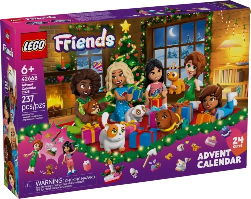 LEGO FRIENDS 42668 Kalendarz adwentowy na 2025 rok