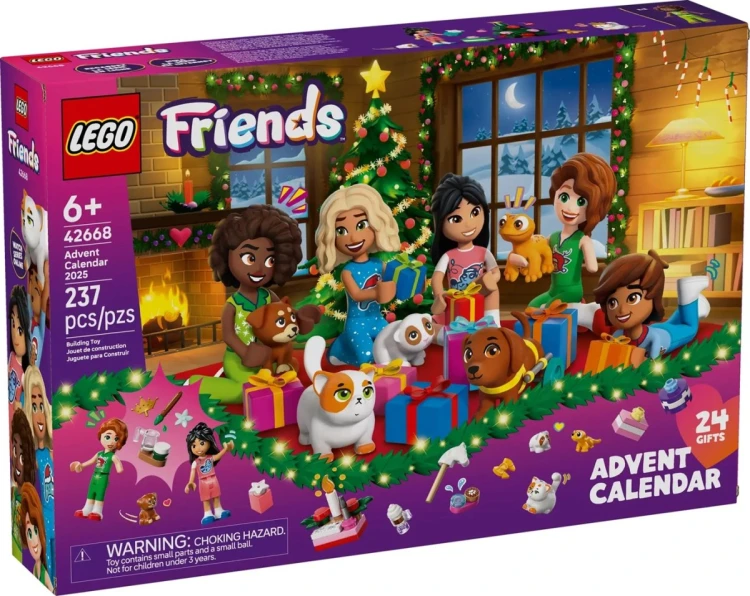 LEGO FRIENDS 42668 Kalendarz adwentowy na 2025 rok