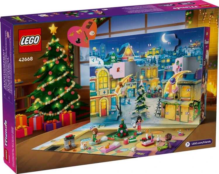 LEGO FRIENDS 42668 Kalendarz adwentowy na 2025 rok